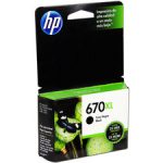 CARTUCHO HP 670XL NEGRO