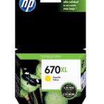 CARTUCHO HP 670XL YELLOW